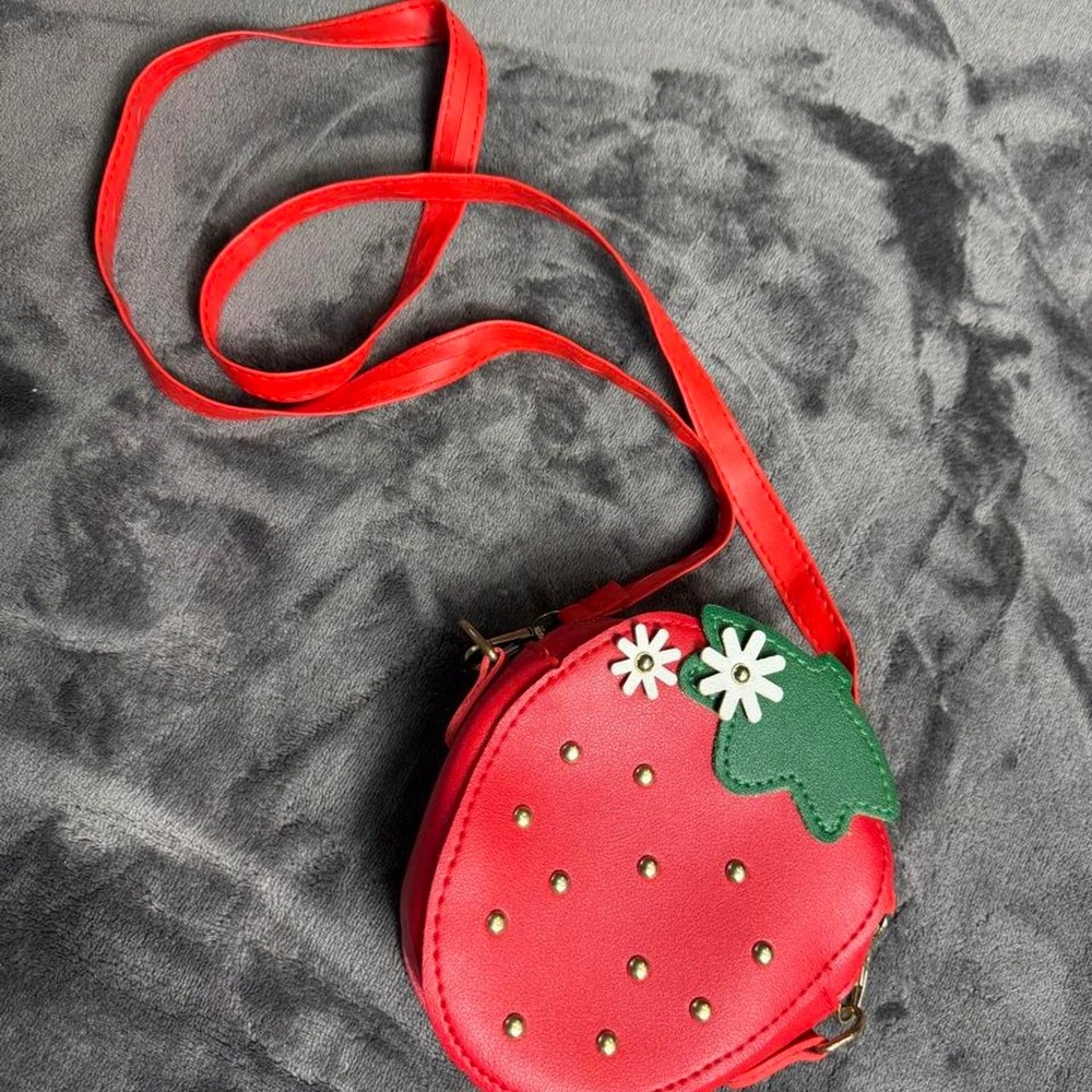 Strawberry mini crossbody bag